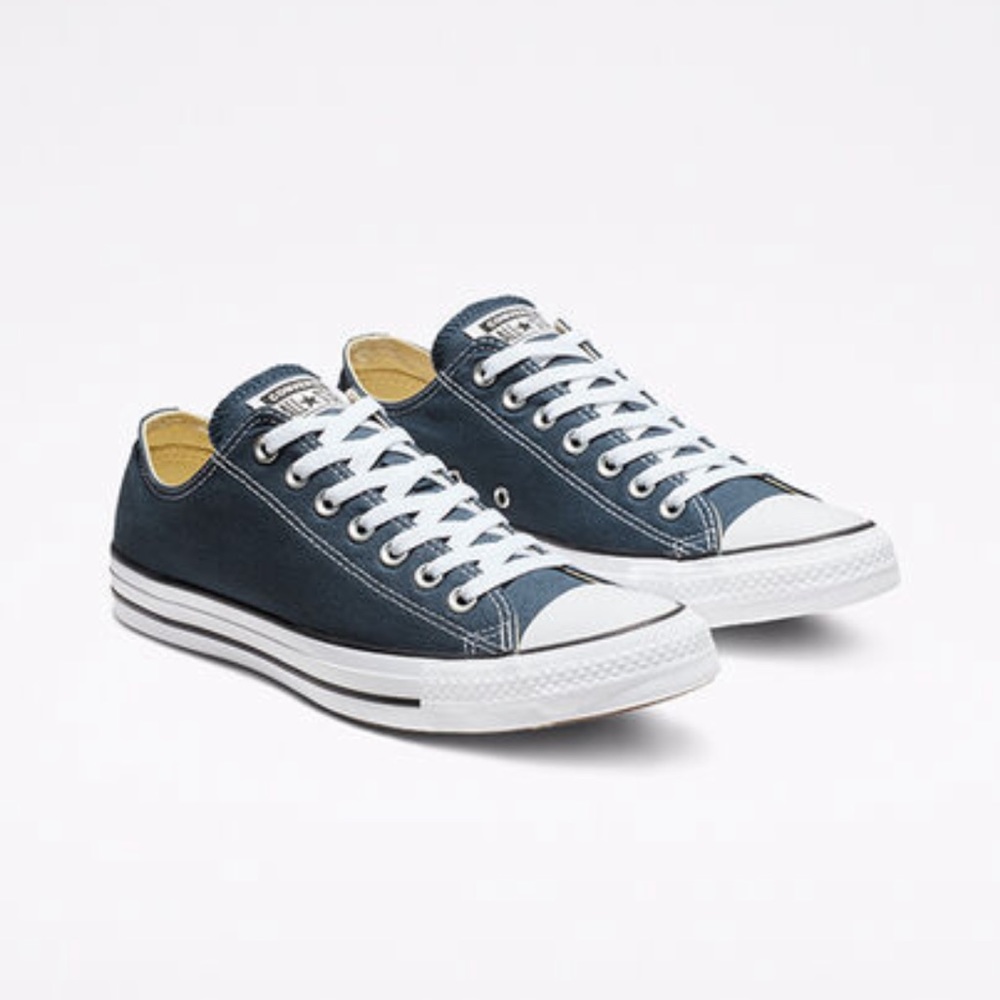 Navy blue All Star low top Converse